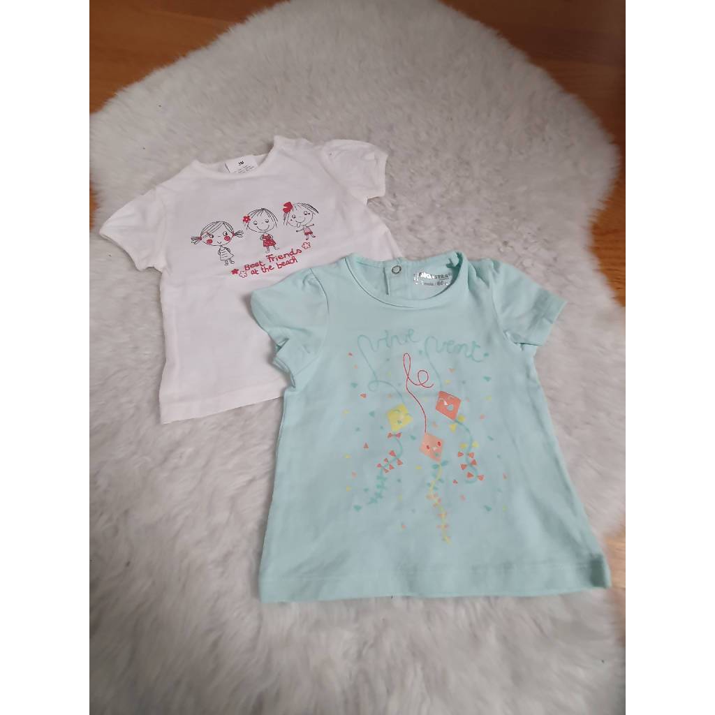 Baby zwei t-shirt set