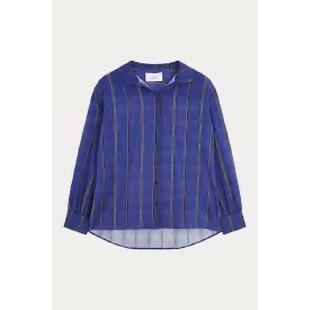 Ba&sh blue cotton shirt size 1