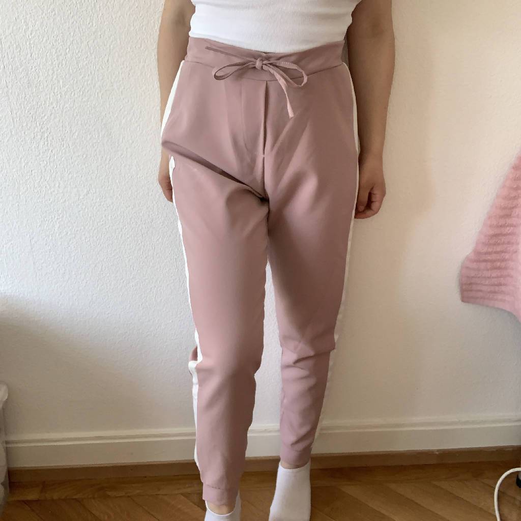 Baby pink jogging suit