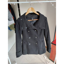 Upload image to gallery, Black fitted coat
