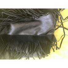 Upload image to gallery, Black bag with fringe
