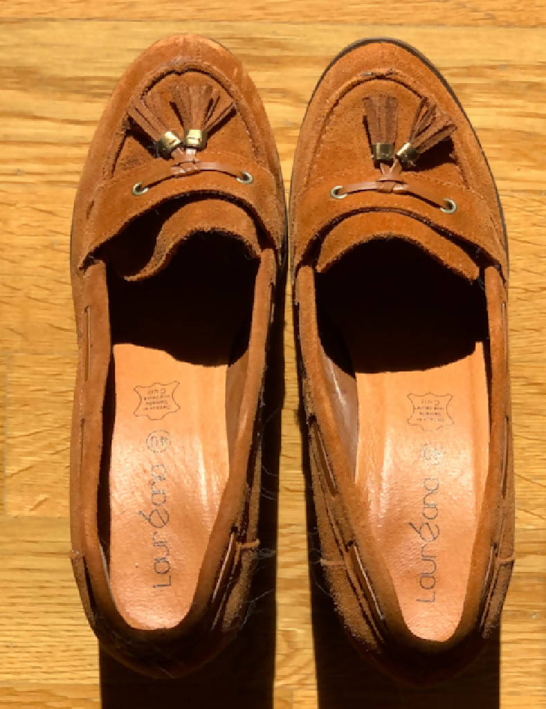 Chaussures à talons - cuir camel - T40