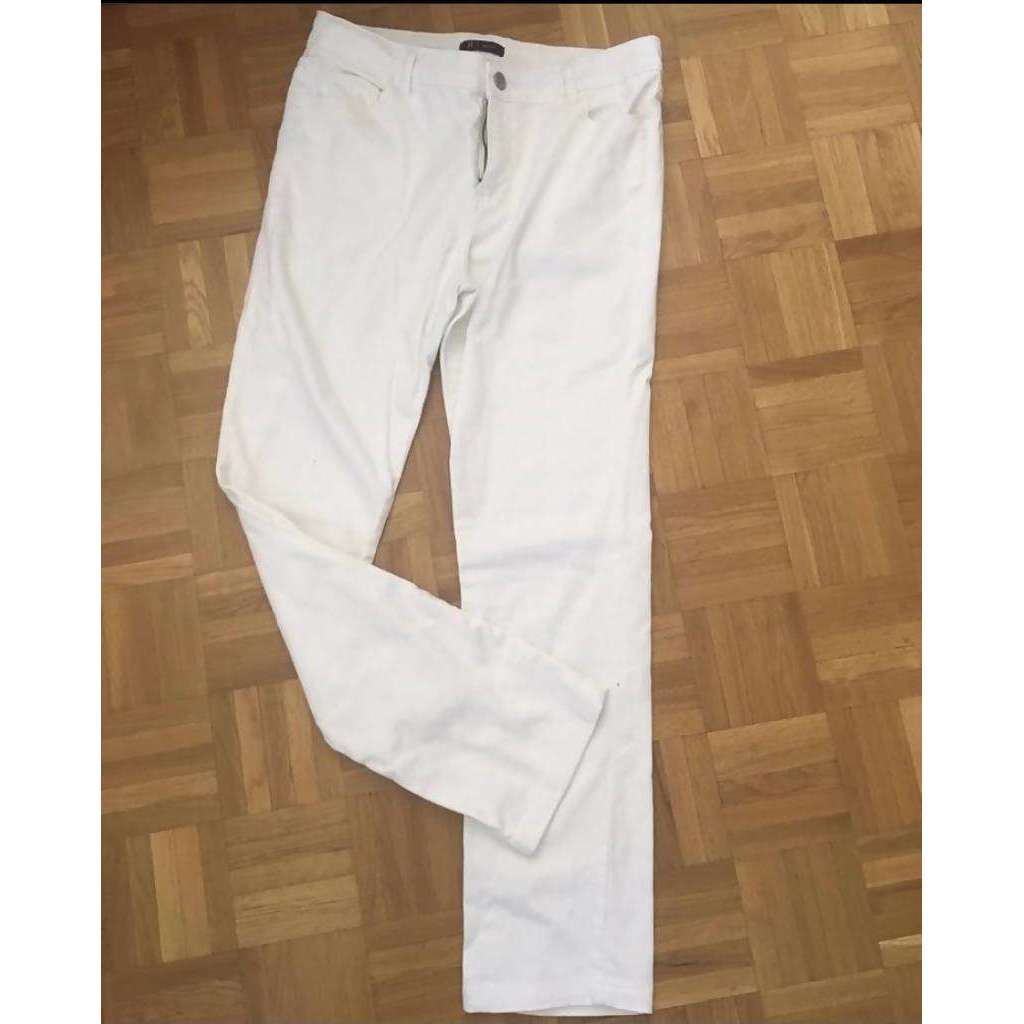 Pantalon en jeans blanc