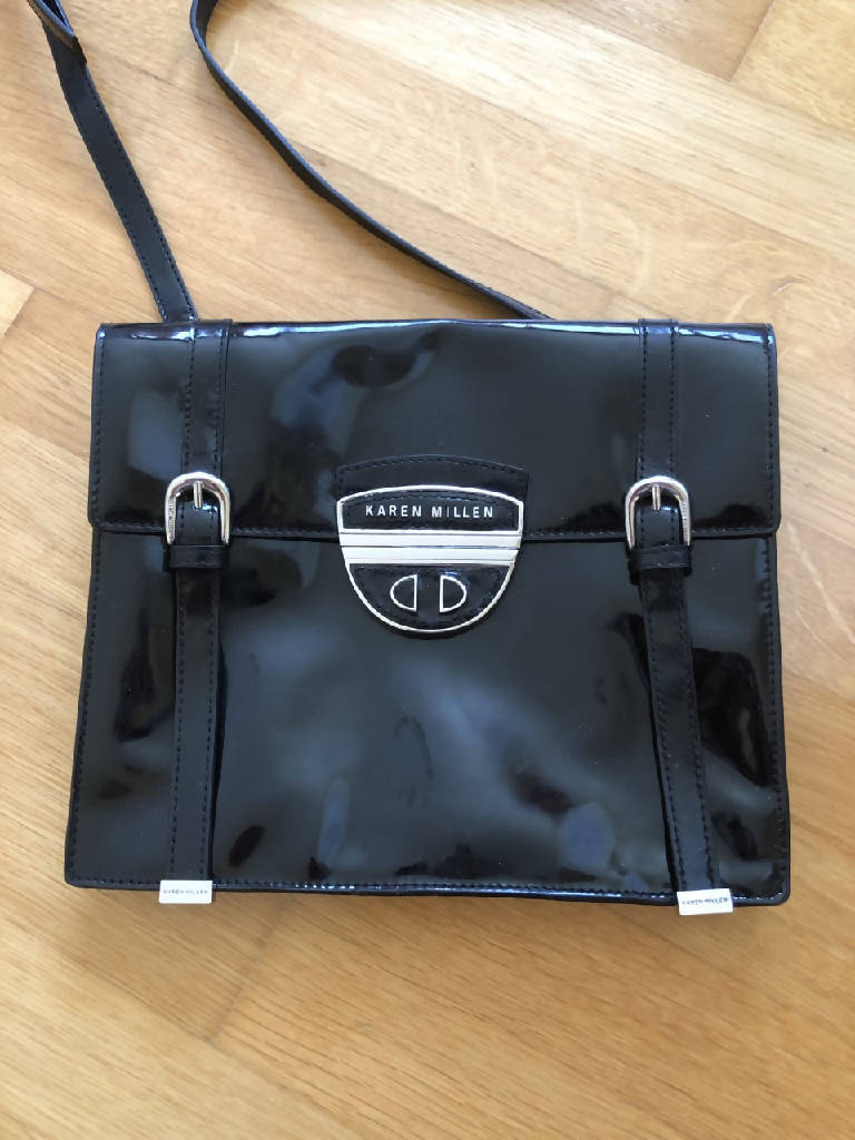 Karen Millen handbag - patent leather
