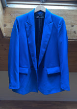Charger l&#39;image dans la galerie, Blazer bleu Zara
