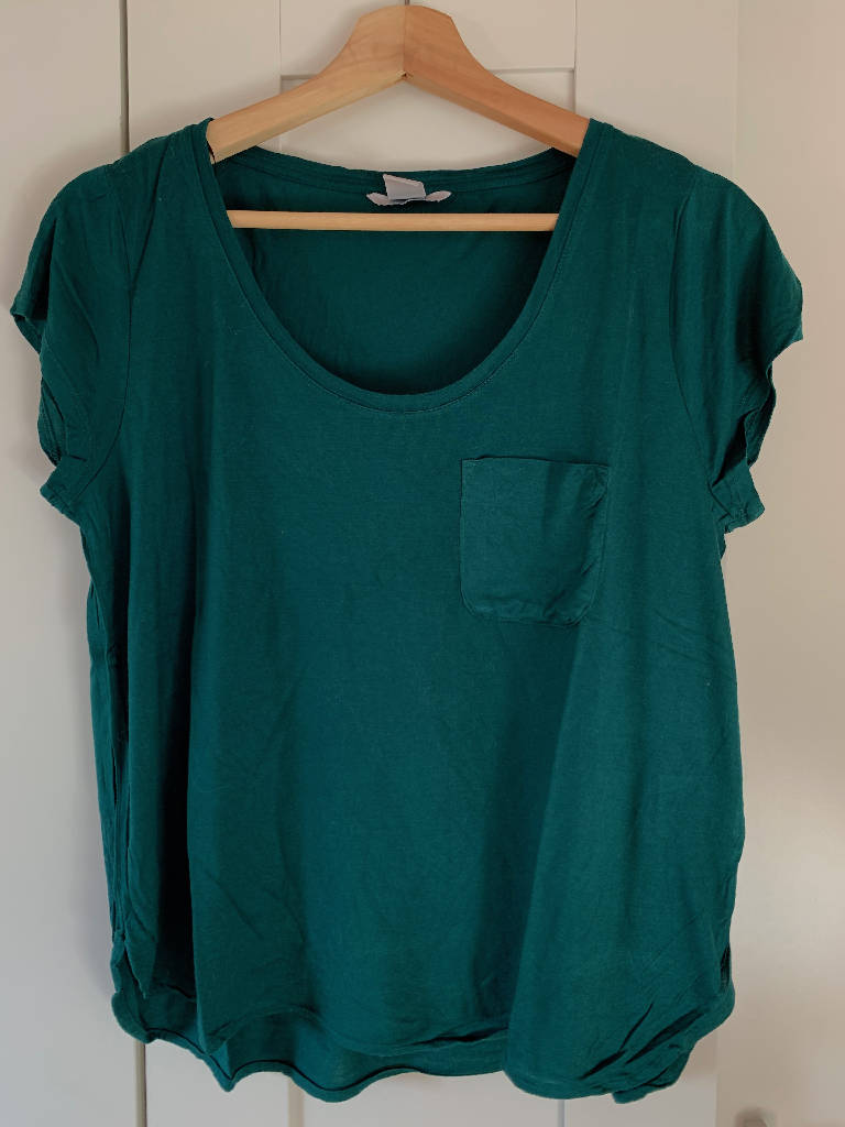 T-Shirt Vert H&M