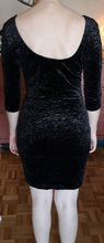 Charger l&#39;image dans la galerie, Robe de soirée velour noir
