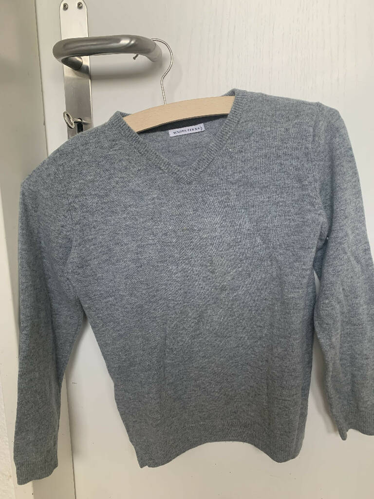 Pull en laine col V Monoprix